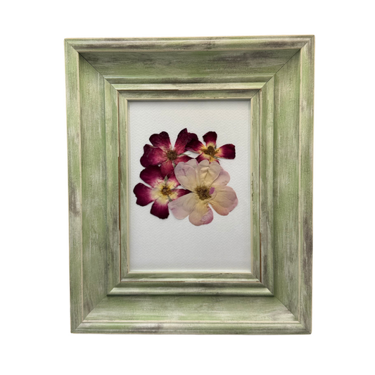 Cuadro Floral de Rosas Fucsias